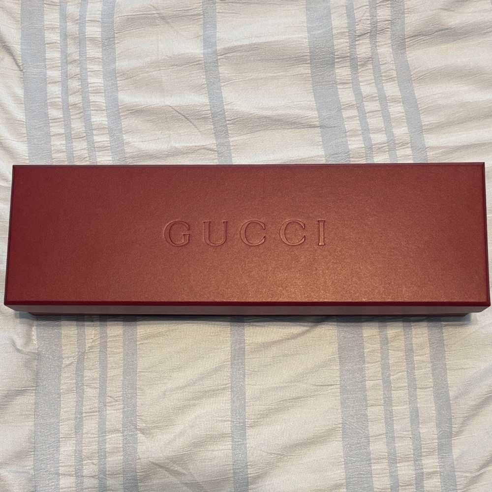 Gucci Burgundy Bracelet/Necklace Box